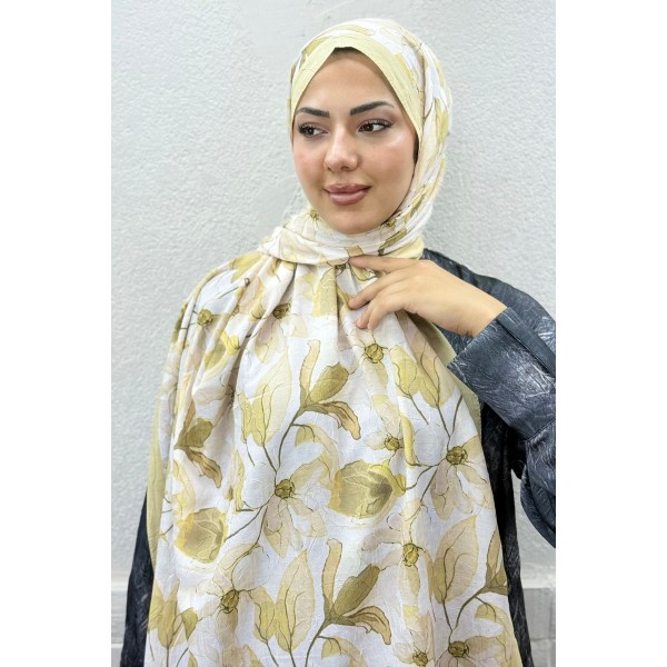 Desenli Bambu Şal 038YY